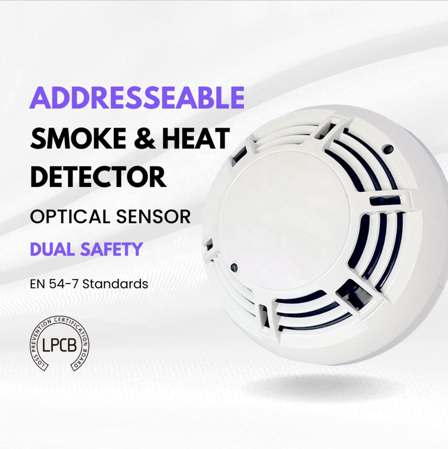 Addressble Smoke And Heat Detector