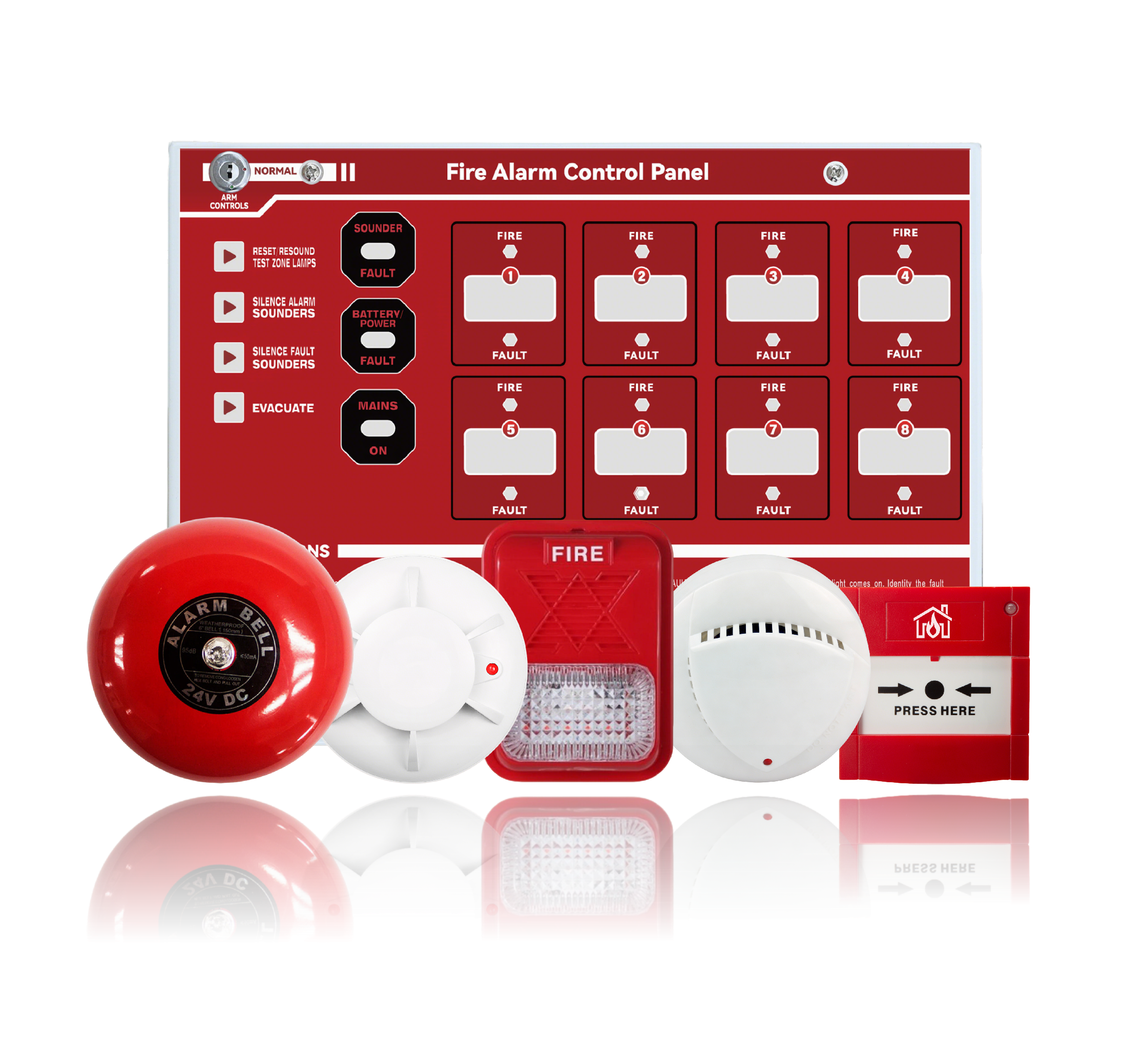 Conventional fire alarm system